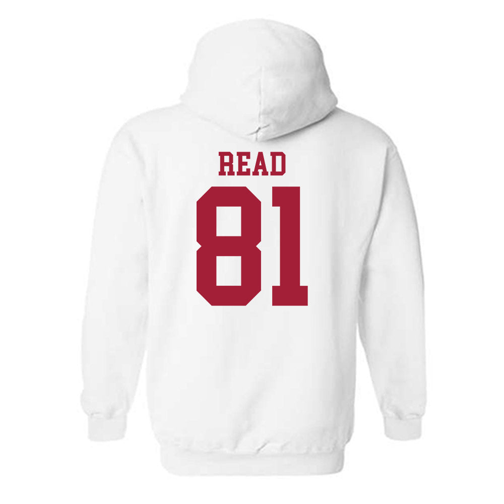 WSU - NCAA Football : Peyton Read - Classic Shersey Hooded Sweatshirt-1