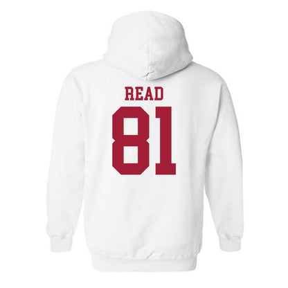 WSU - NCAA Football : Peyton Read - Classic Shersey Hooded Sweatshirt-1
