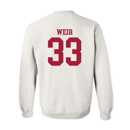 WSU - NCAA Football : Cameron Weir - Classic Shersey Crewneck Sweatshirt-1