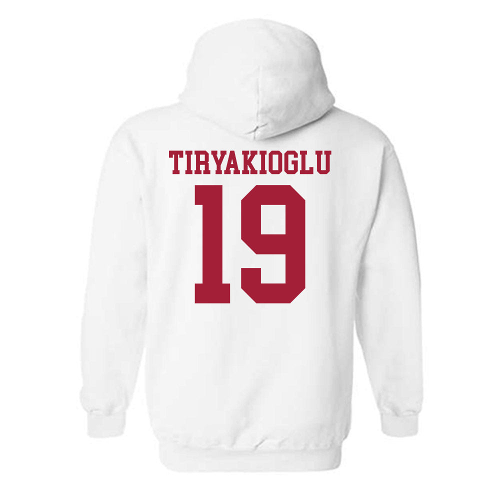 WSU - NCAA Football : Jake Tiryakioglu - Classic Shersey Hooded Sweatshirt-1