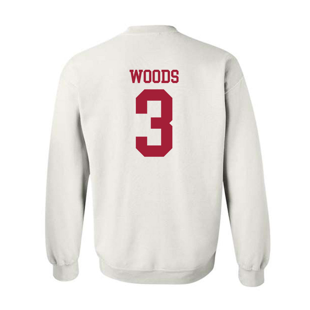 WSU - NCAA Football : Maxwell Woods - Classic Shersey Crewneck Sweatshirt-1