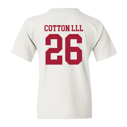 WSU - NCAA Football : Tyrone Cotton lll - Classic Shersey Youth T-Shirt-1