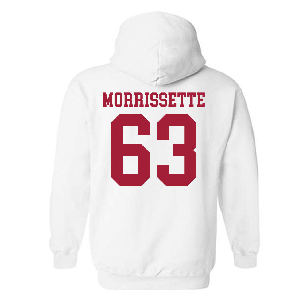 WSU - NCAA Football : Barry Morrissette - Classic Shersey Hooded Sweatshirt-1