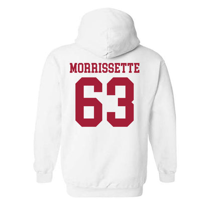WSU - NCAA Football : Barry Morrissette - Classic Shersey Hooded Sweatshirt-1
