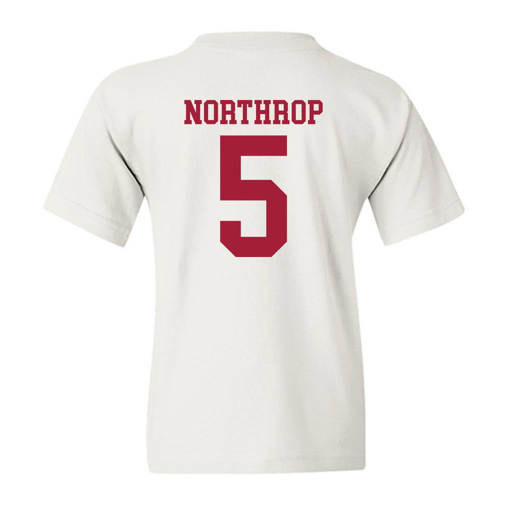 WSU - NCAA Baseball : Kyler Northrop - Classic Shersey Youth T-Shirt-1