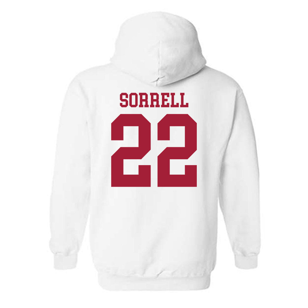 WSU - NCAA Football : Trillion Sorrell - Classic Shersey Hooded Sweatshirt-1