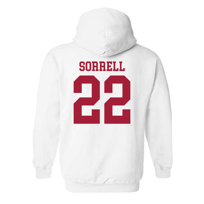 WSU - NCAA Football : Trillion Sorrell - Classic Shersey Hooded Sweatshirt-1