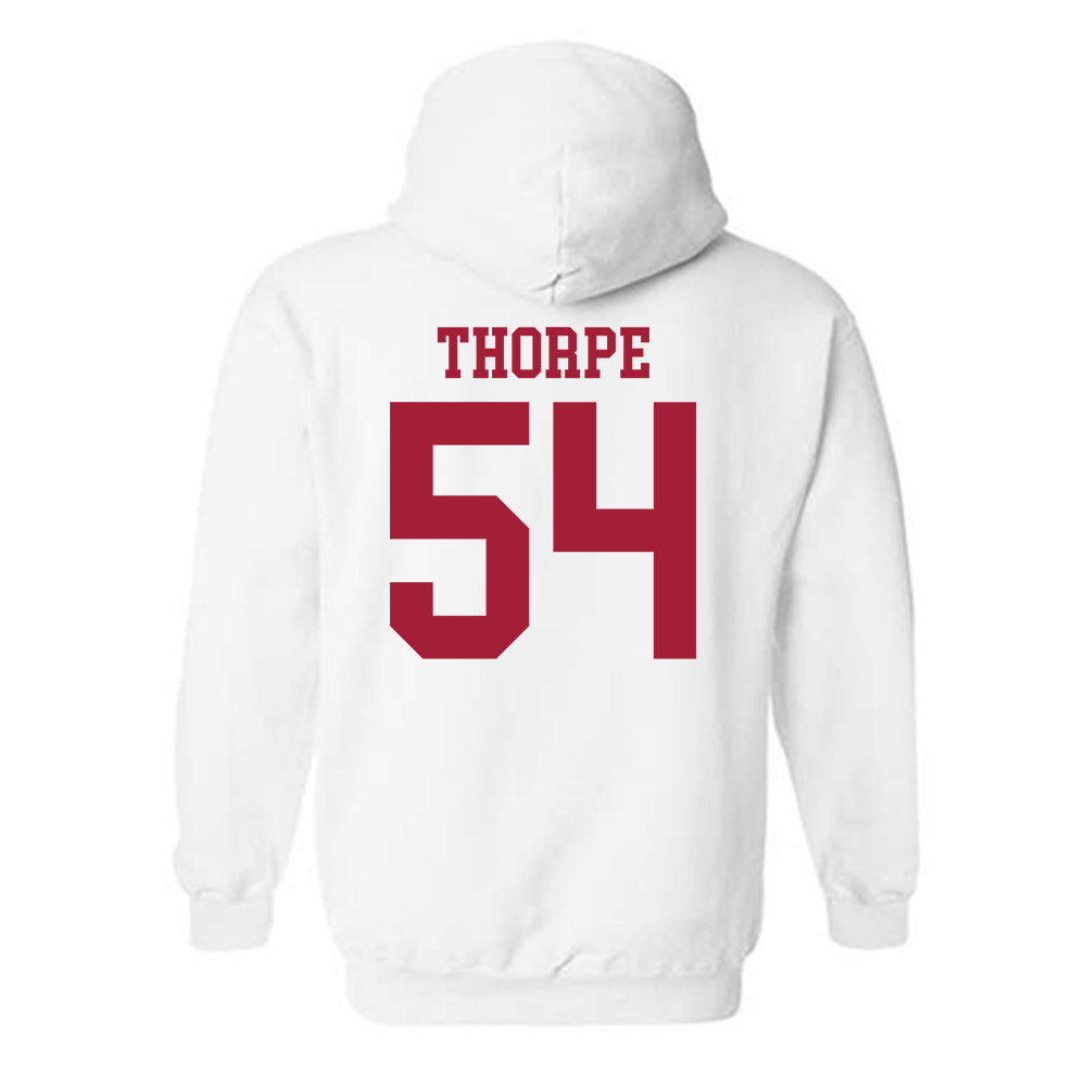 WSU - NCAA Football : Xavier Thorpe - Classic Shersey Hooded Sweatshirt-1