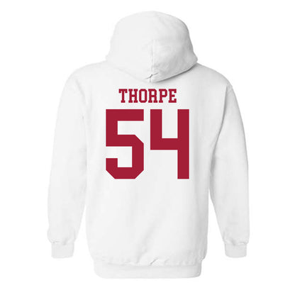 WSU - NCAA Football : Xavier Thorpe - Classic Shersey Hooded Sweatshirt-1
