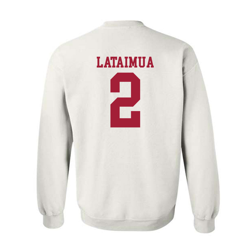 WSU - NCAA Football : Jackson Lataimua - Classic Shersey Crewneck Sweatshirt