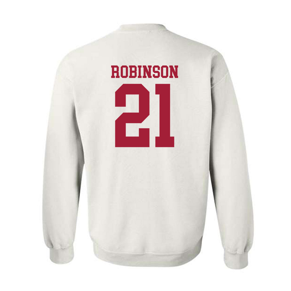 WSU - NCAA Baseball : Dustin Robinson - Classic Shersey Crewneck Sweatshirt-1