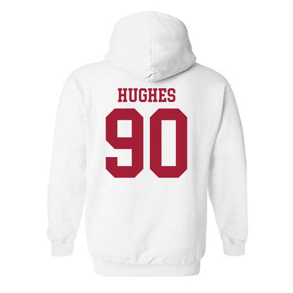 WSU - NCAA Football : Michael Hughes - Classic Shersey Hooded Sweatshirt