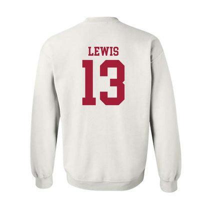 WSU - NCAA Baseball : Nick Lewis - Classic Shersey Crewneck Sweatshirt-1