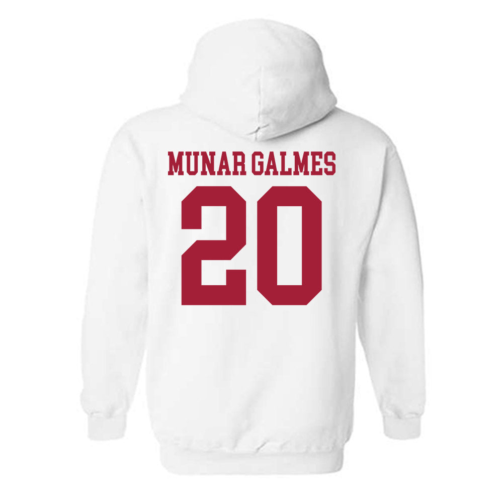 WSU - NCAA Women's Volleyball : Tinons Munar Galmes - Classic Shersey Hooded Sweatshirt-1