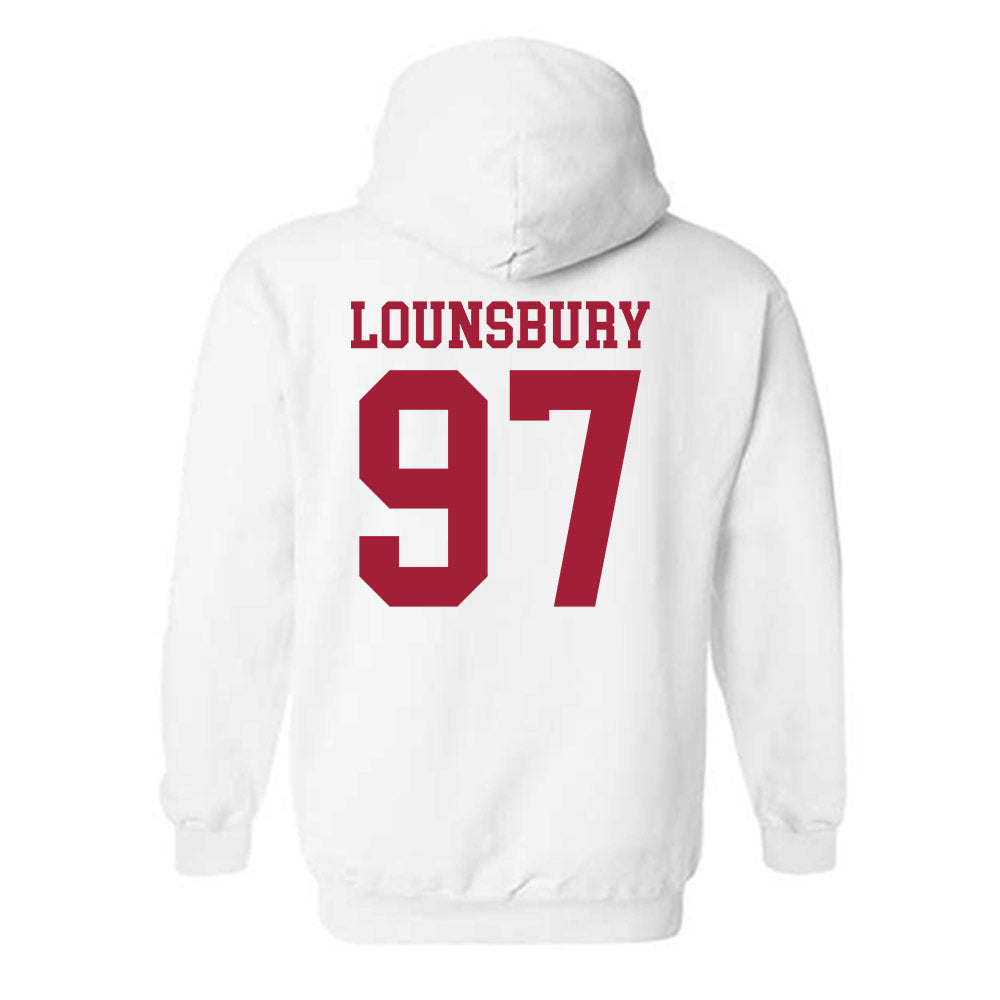 WSU - NCAA Football : Adlai Lounsbury - Classic Shersey Hooded Sweatshirt-1