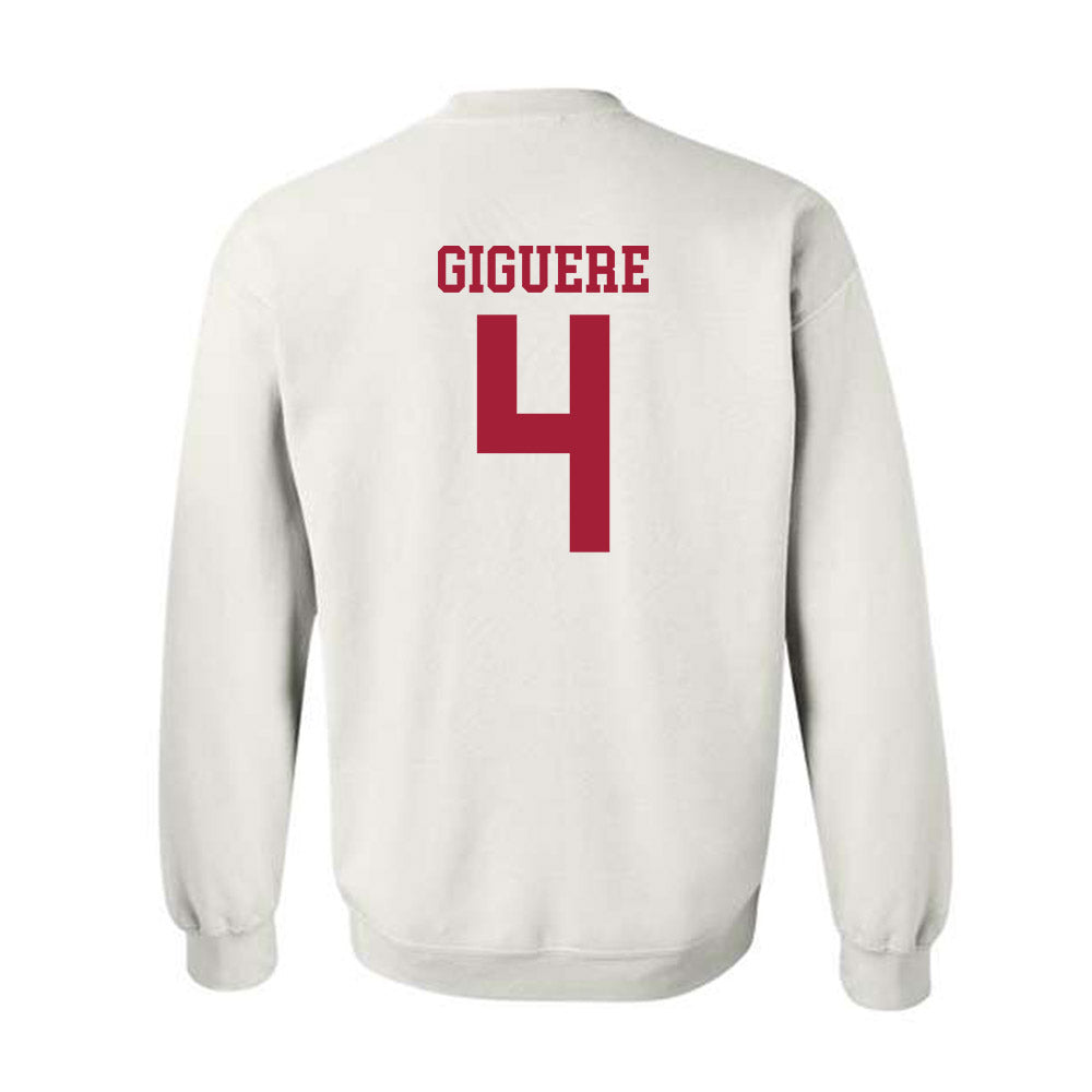 WSU - NCAA Baseball : Alexandre Giguere - Classic Shersey Crewneck Sweatshirt-1