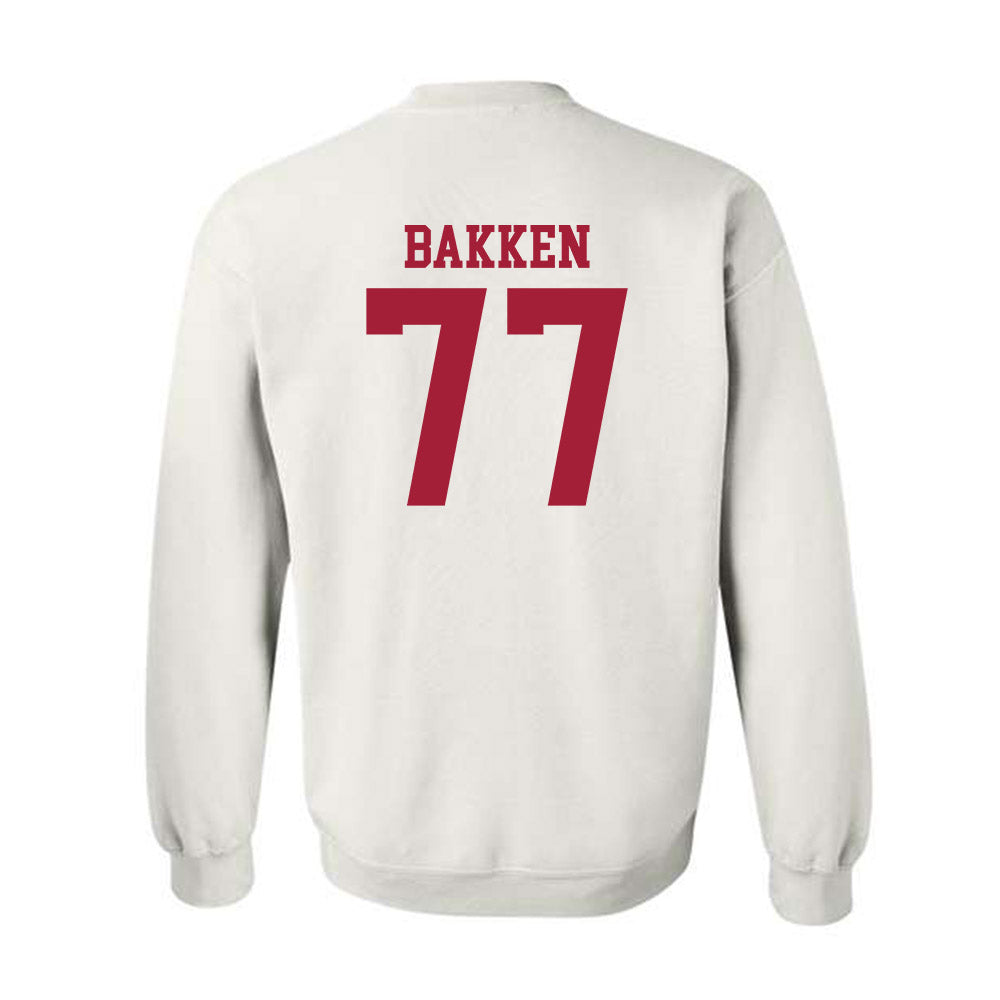 WSU - NCAA Football : Nick Bakken - Classic Shersey Crewneck Sweatshirt-1