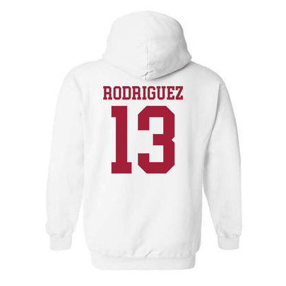 WSU - NCAA Men's Basketball : Adria Rodriguez - Classic Shersey Hooded Sweatshirt-1