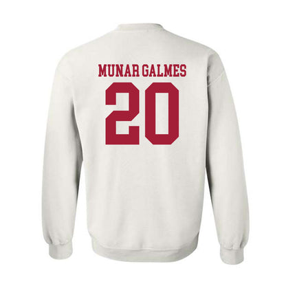 WSU - NCAA Women's Volleyball : Tinons Munar Galmes - Classic Shersey Crewneck Sweatshirt-1