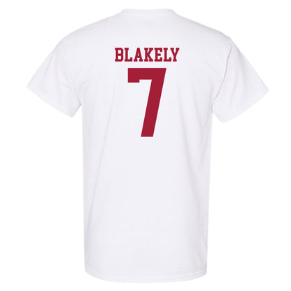 WSU - NCAA Men's Basketball : Dieume Blakely - Classic Shersey T-Shirt-1
