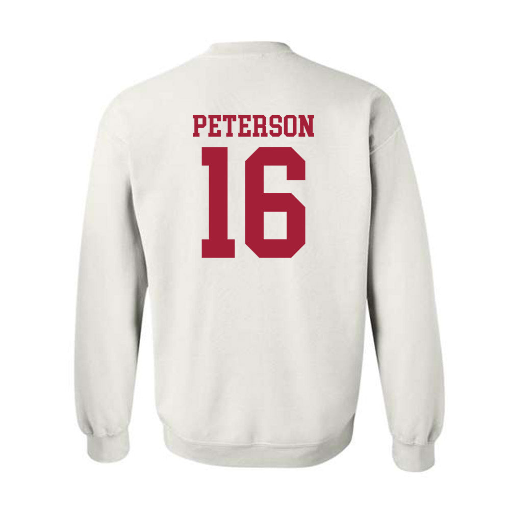 WSU - NCAA Cheerleading : Maya Peterson - Classic Shersey Crewneck Sweatshirt-1