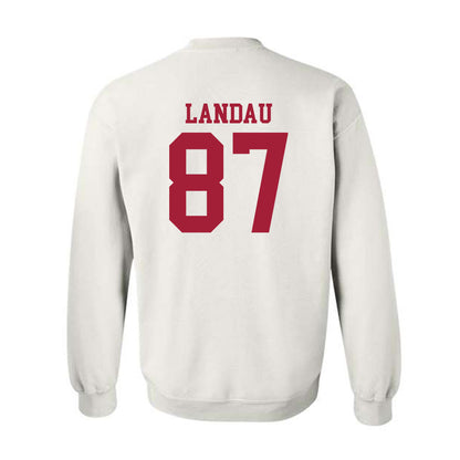 WSU - NCAA Football : Cash Landau - Classic Shersey Crewneck Sweatshirt-1