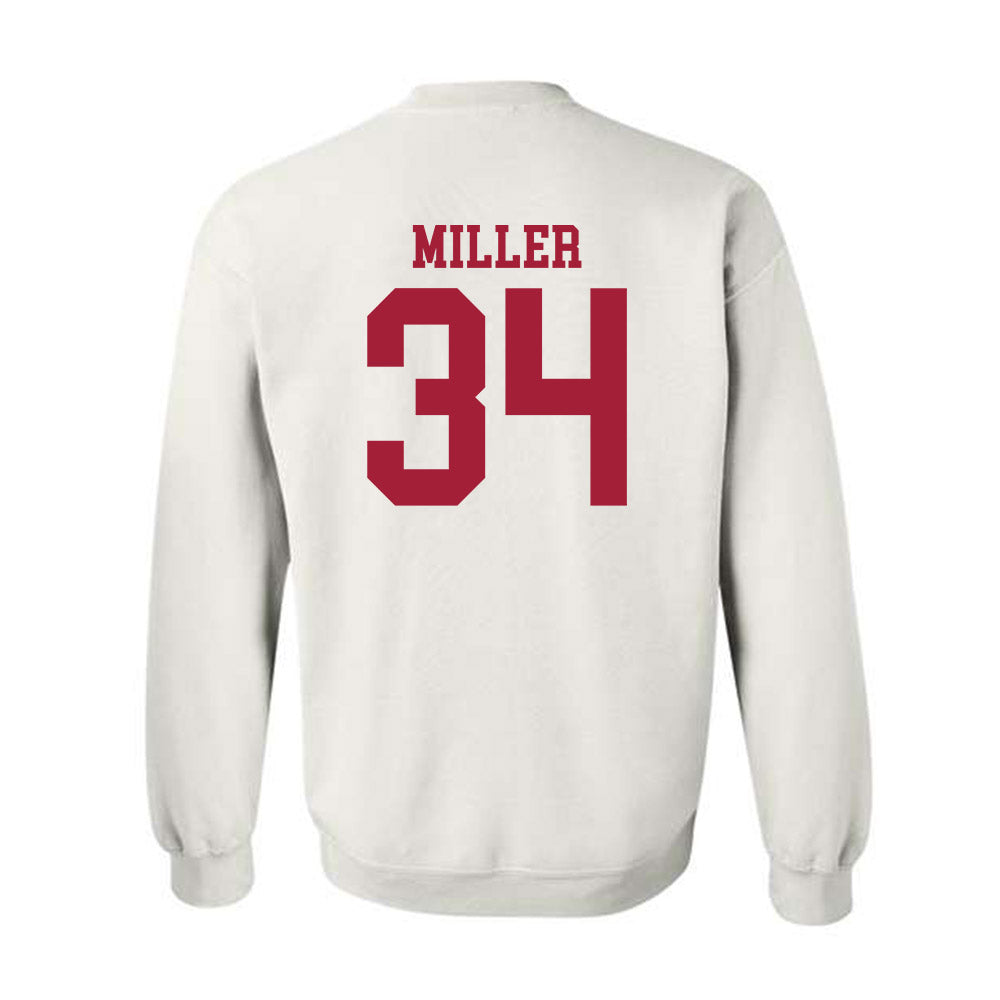 WSU - NCAA Football : Sir Brody Miller - Classic Shersey Crewneck Sweatshirt-1