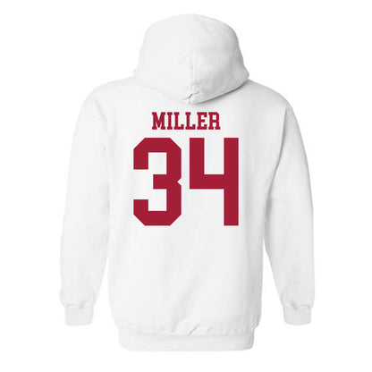 WSU - NCAA Football : Sir Brody Miller - Classic Shersey Hooded Sweatshirt-1