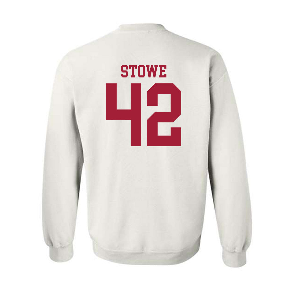 WSU - NCAA Baseball : Trevor Stowe - Classic Shersey Crewneck Sweatshirt-1