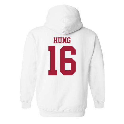 WSU - NCAA Football : Isaiah Hung - Classic Shersey Hooded Sweatshirt-1