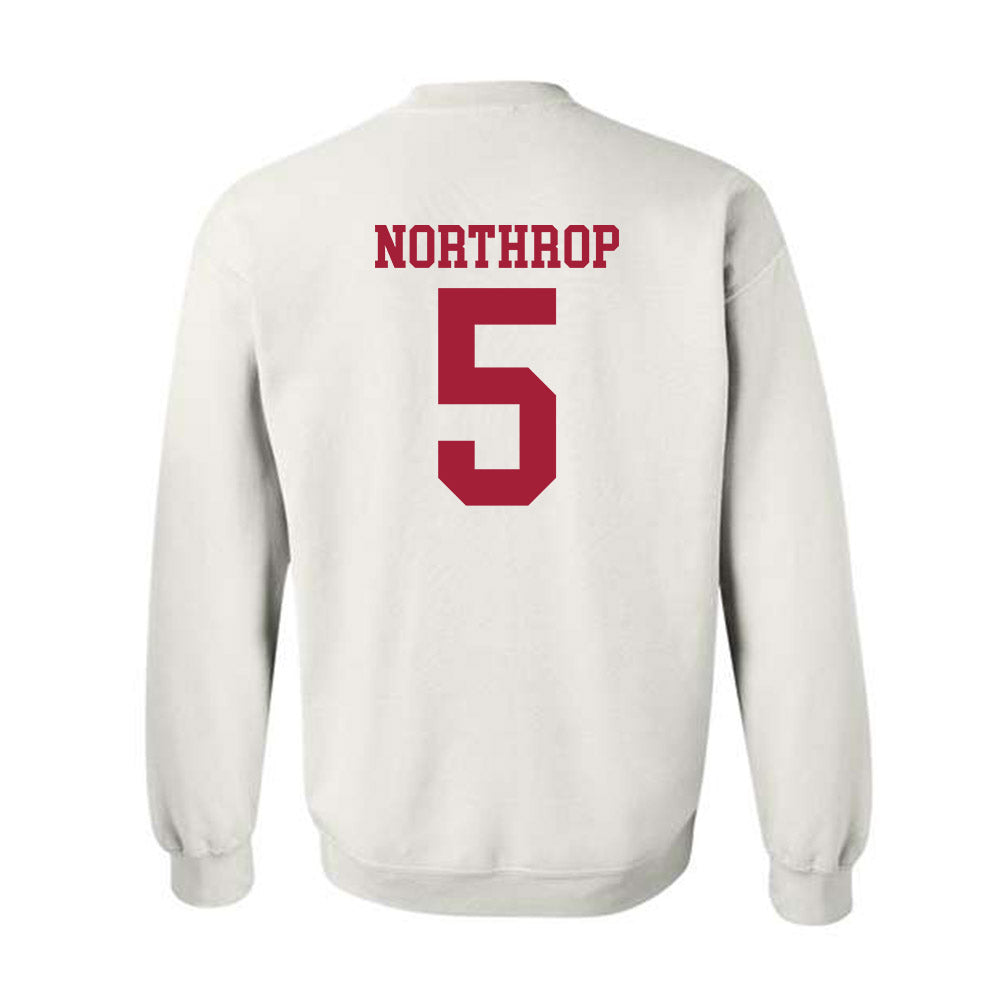 WSU - NCAA Baseball : Kyler Northrop - Classic Shersey Crewneck Sweatshirt-1