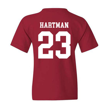 WSU - NCAA Baseball : Max Hartman - Classic Shersey Youth T-Shirt-1