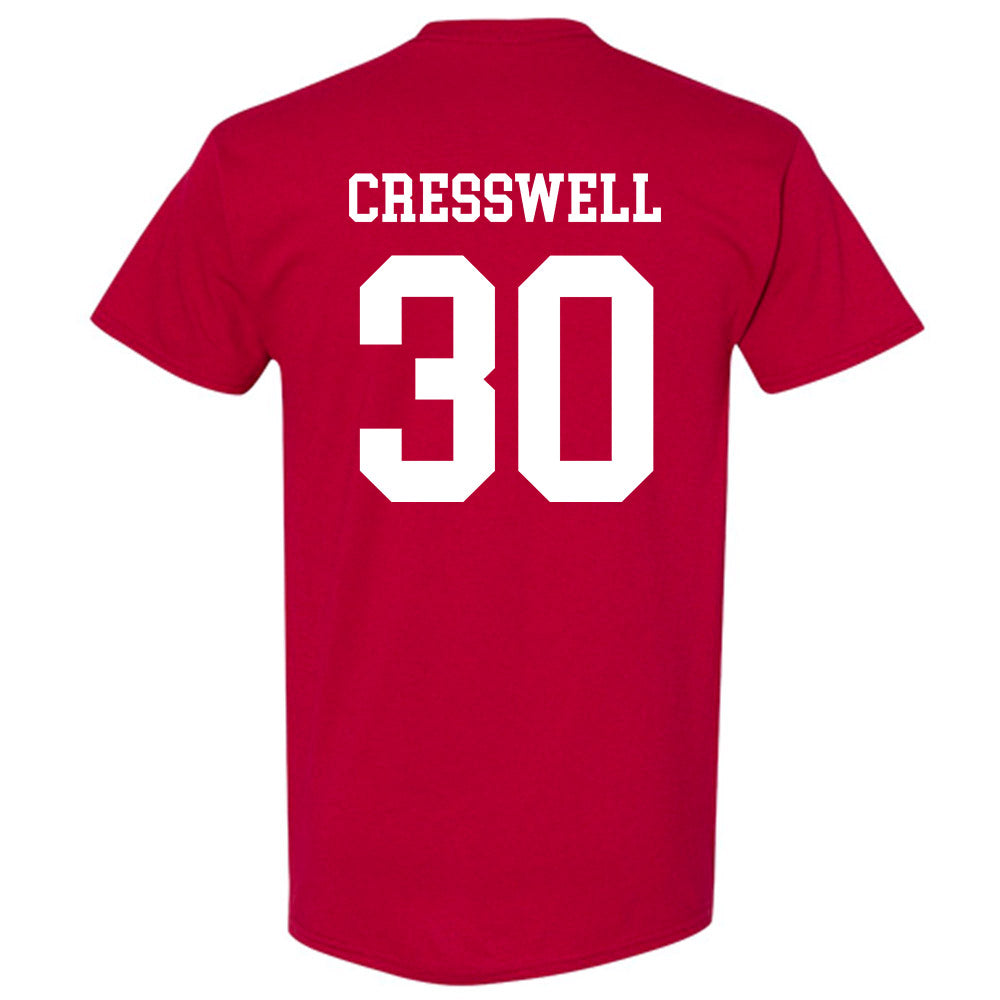 WSU - NCAA Baseball : Willis Cresswell - Classic Shersey T-Shirt-1