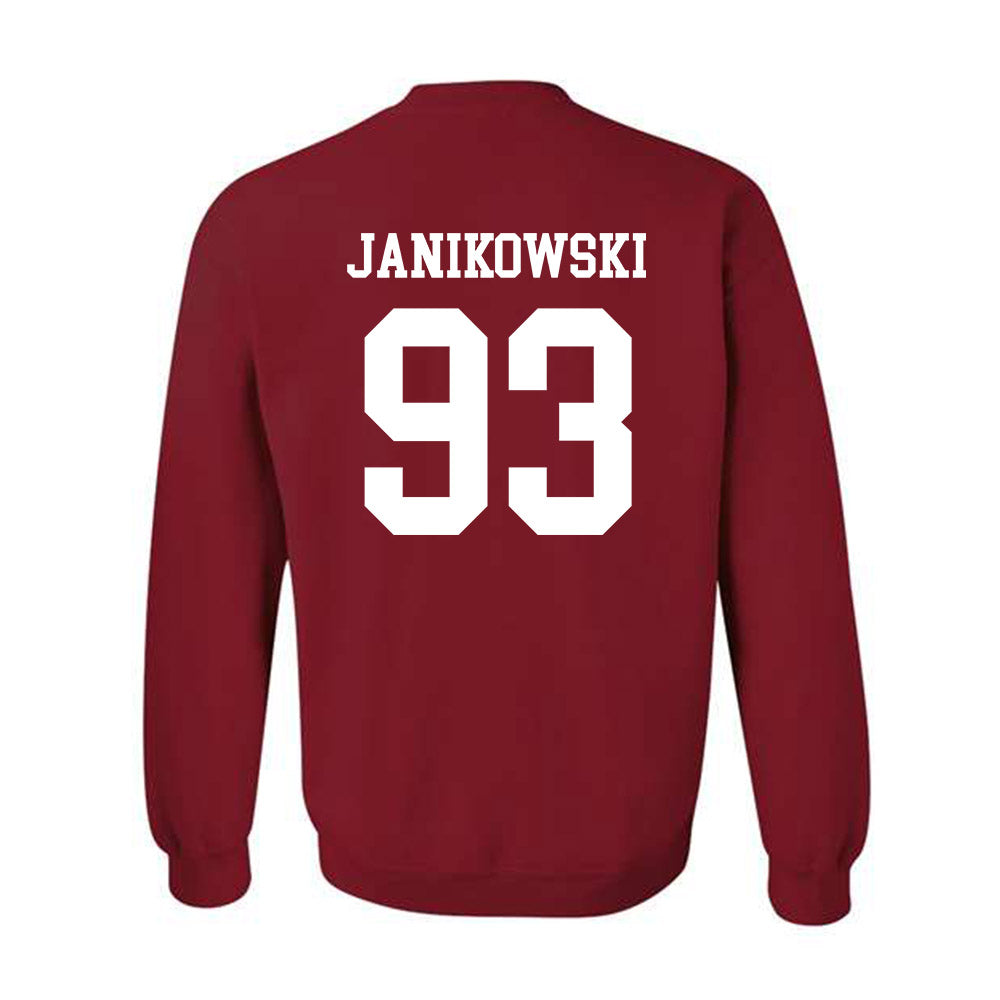 WSU - NCAA Football : Jack Janikowski - Classic Shersey Crewneck Sweatshirt-1