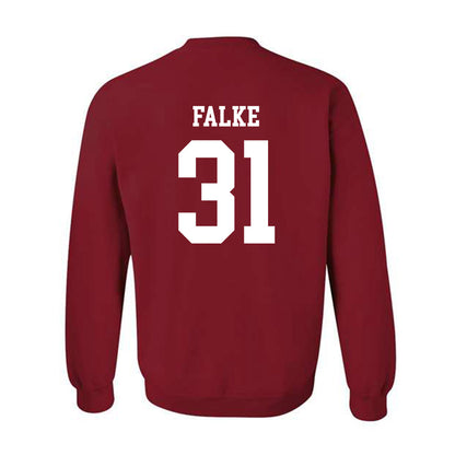 WSU - NCAA Baseball : Ryan Falke - Classic Shersey Crewneck Sweatshirt-1