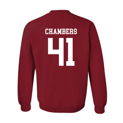 WSU - NCAA Baseball : Bryce Chambers - Classic Shersey Crewneck Sweatshirt-1