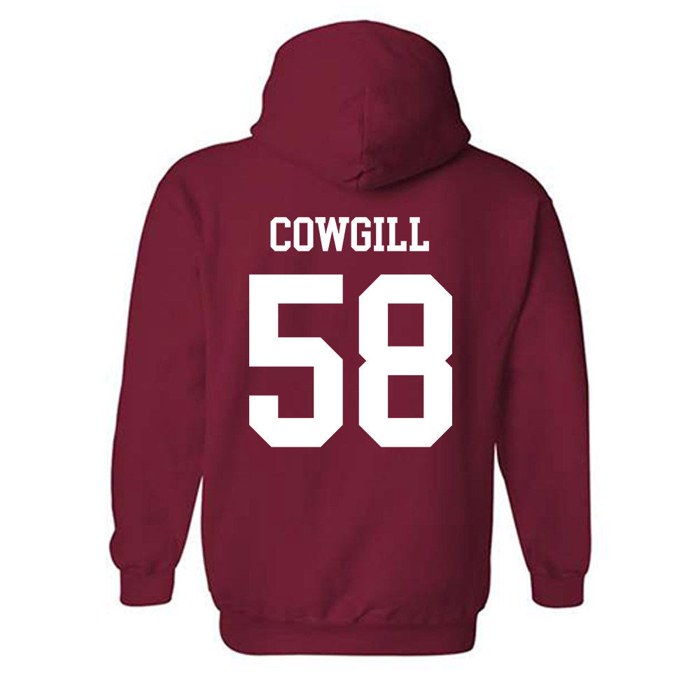 WSU - NCAA Football : Jackson Cowgill - Classic Shersey Hooded Sweatshirt