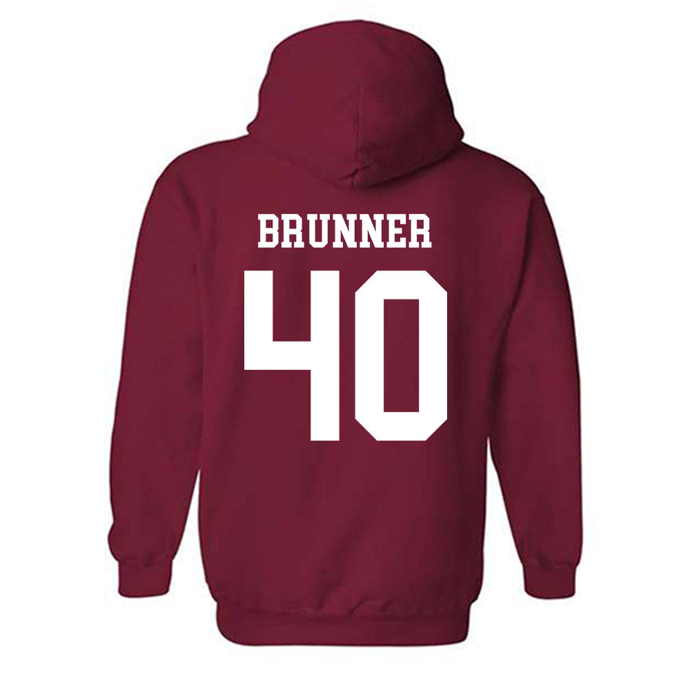 WSU - NCAA Football : Colson Brunner - Classic Shersey Hooded Sweatshirt