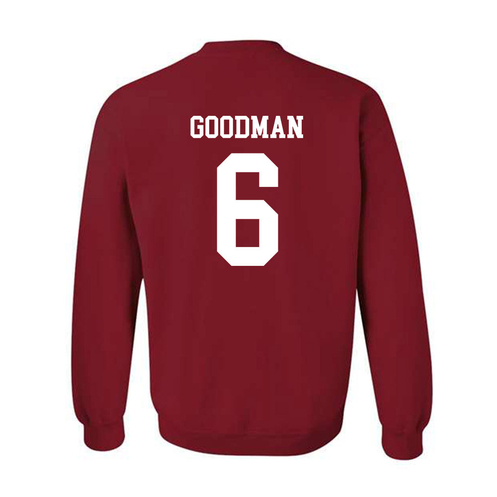 WSU - NCAA Football : Duhron Goodman - Classic Shersey Crewneck Sweatshirt-1