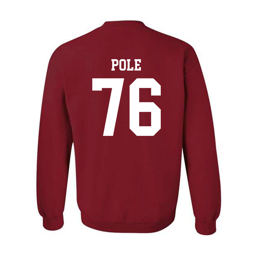 WSU - NCAA Football : Esa Pole - Classic Shersey Crewneck Sweatshirt-1