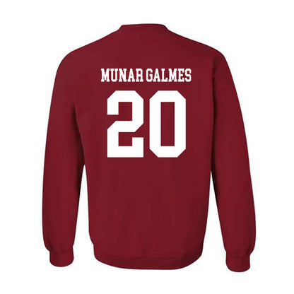 WSU - NCAA Women's Volleyball : Tinons Munar Galmes - Classic Shersey Crewneck Sweatshirt-1