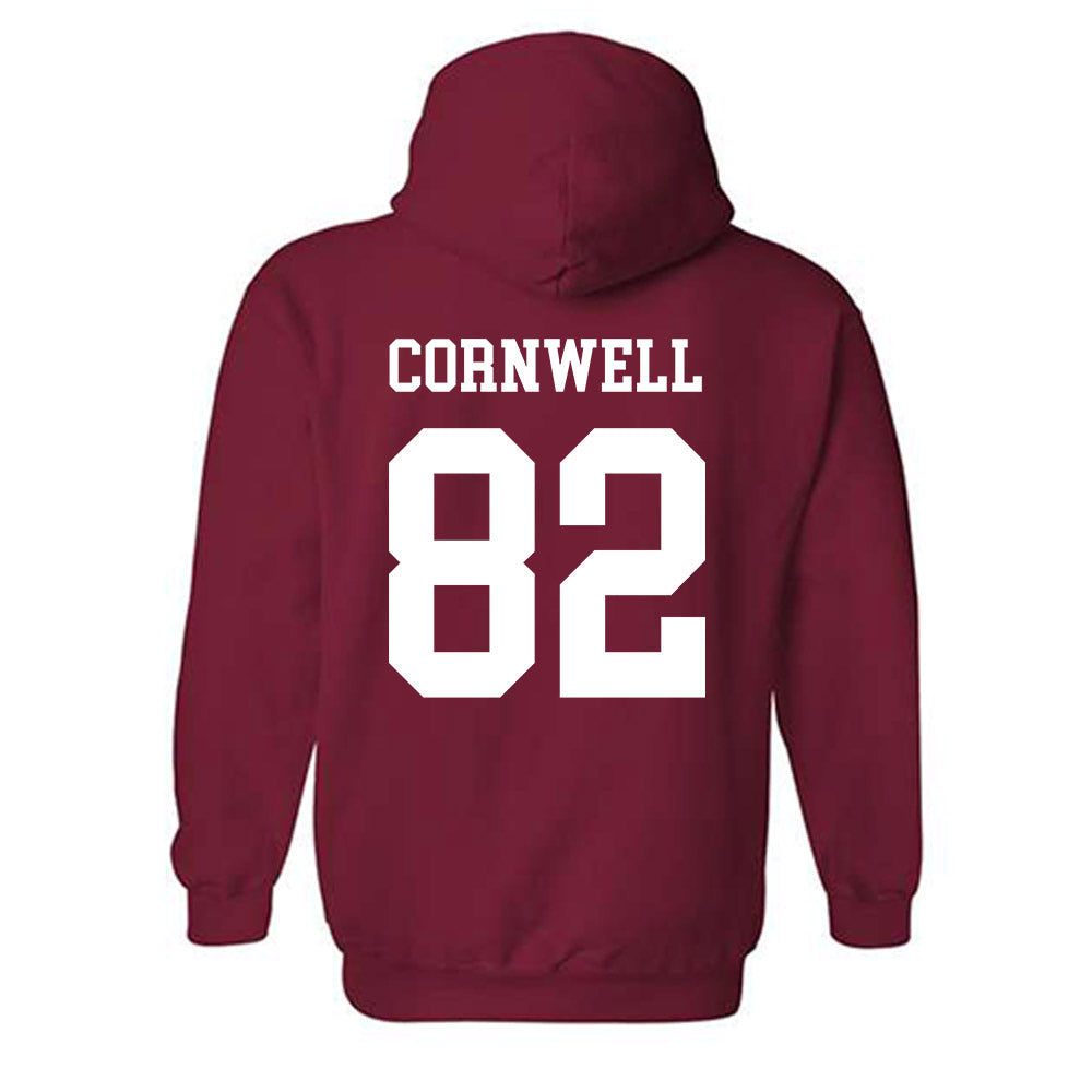 WSU - NCAA Football : Jesiah Cornwell - Classic Shersey Hooded Sweatshirt-1