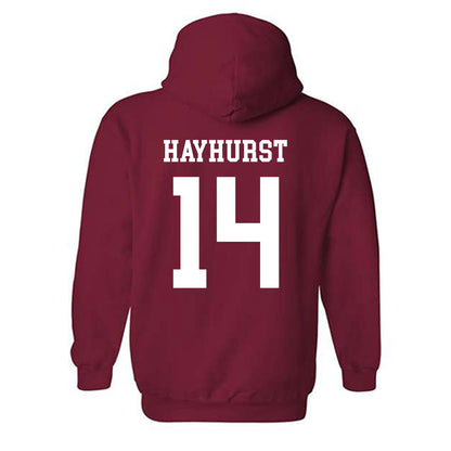 WSU - NCAA Women's Volleyball : Kate Hayhurst - Classic Shersey Hooded Sweatshirt-1