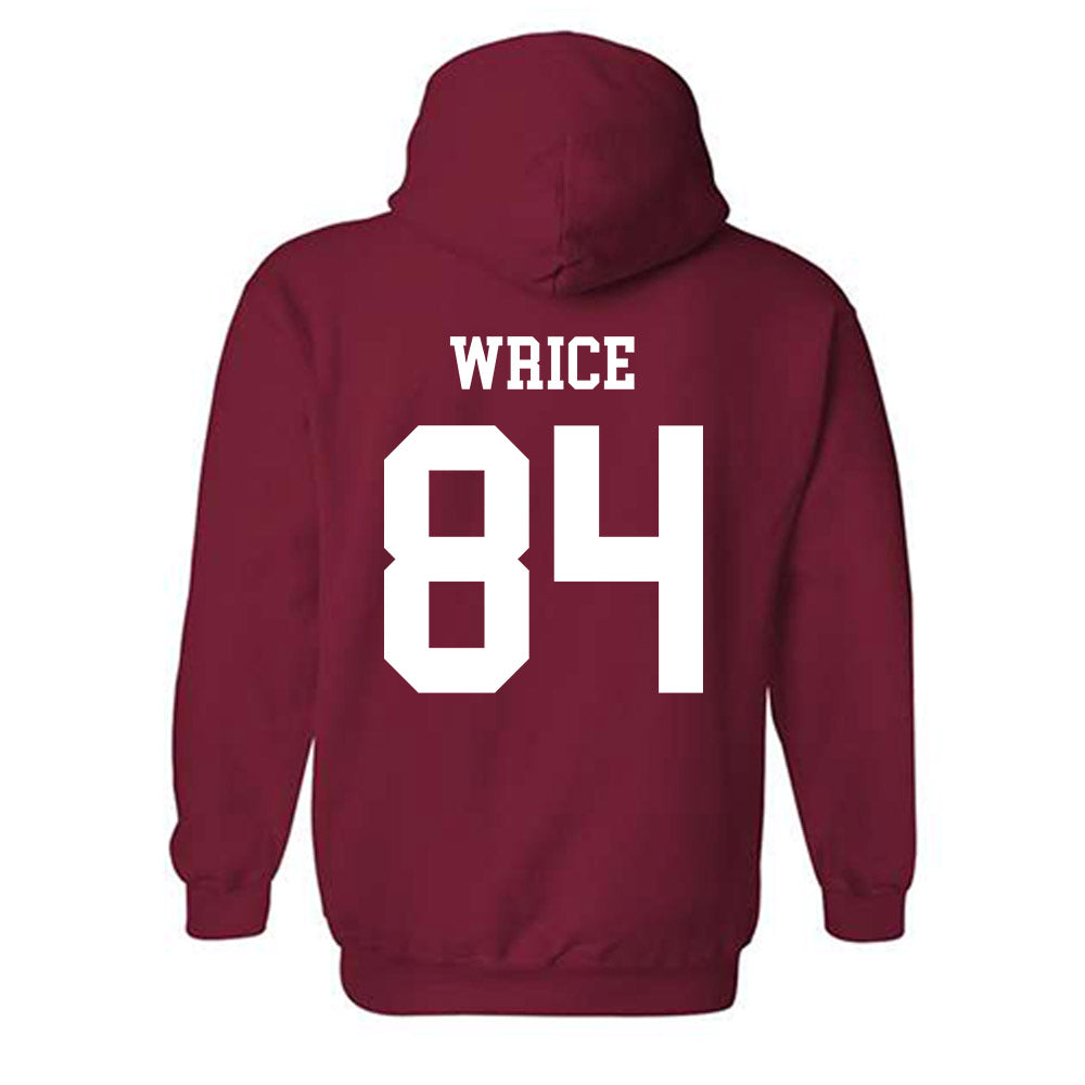WSU - NCAA Football : Malachi wrice - Classic Shersey Hooded Sweatshirt-1