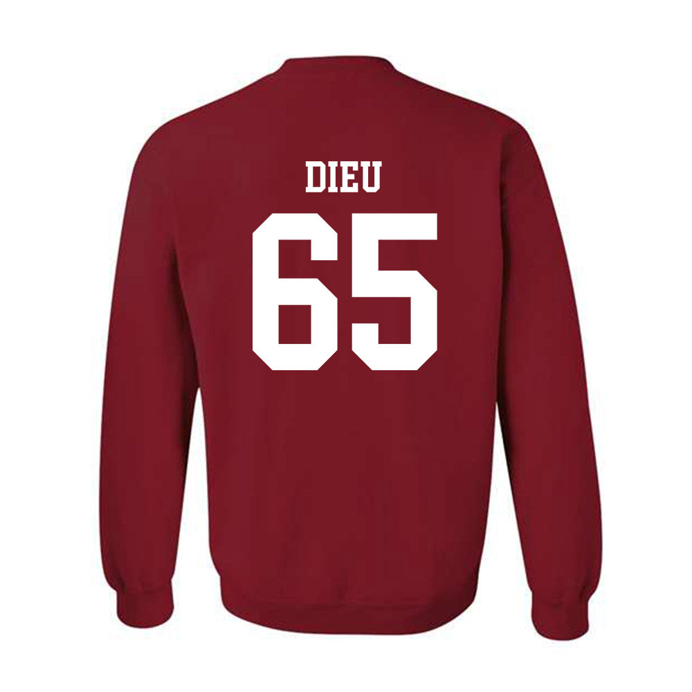 WSU - NCAA Football : Brock Dieu - Classic Shersey Crewneck Sweatshirt-1