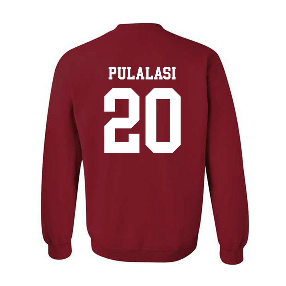 WSU - NCAA Football : Leo Pulalasi - Classic Shersey Crewneck Sweatshirt