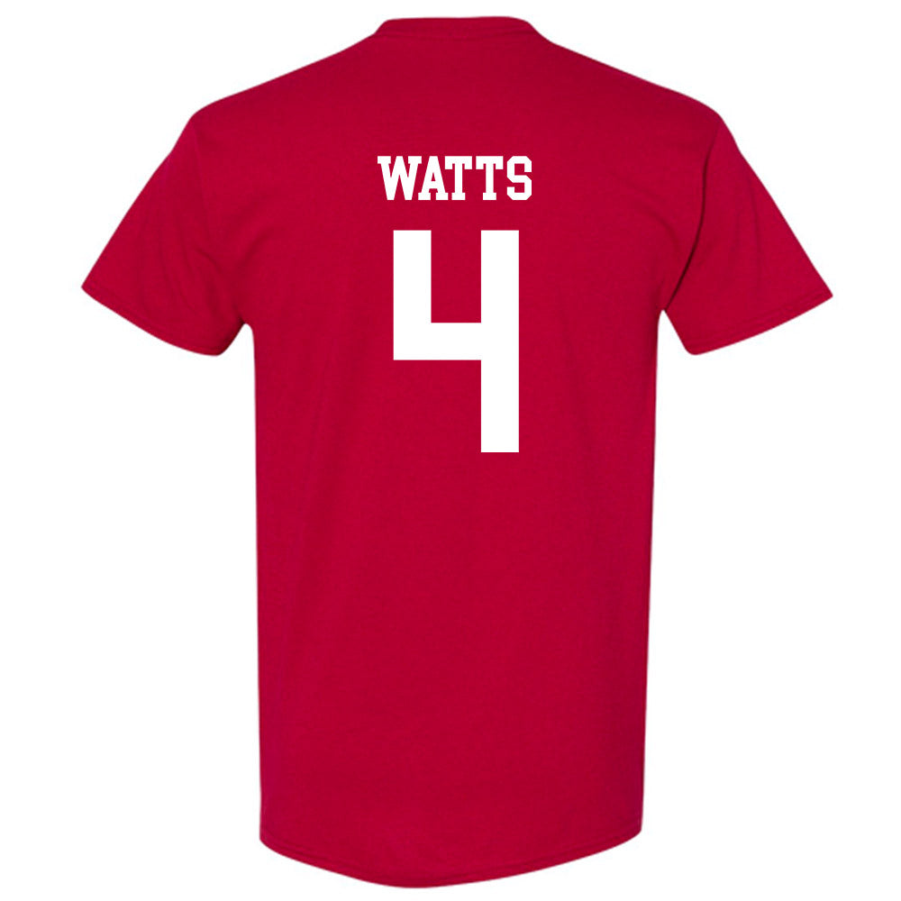 WSU - NCAA Men's Basketball : Lejuan Watts - Classic Shersey T-Shirt-1