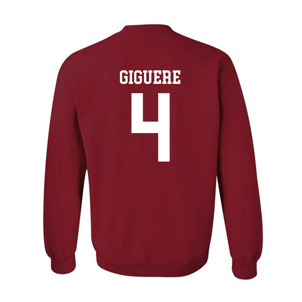 WSU - NCAA Baseball : Alexandre Giguere - Classic Shersey Crewneck Sweatshirt-1