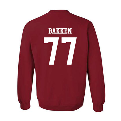 WSU - NCAA Football : Nick Bakken - Classic Shersey Crewneck Sweatshirt-1