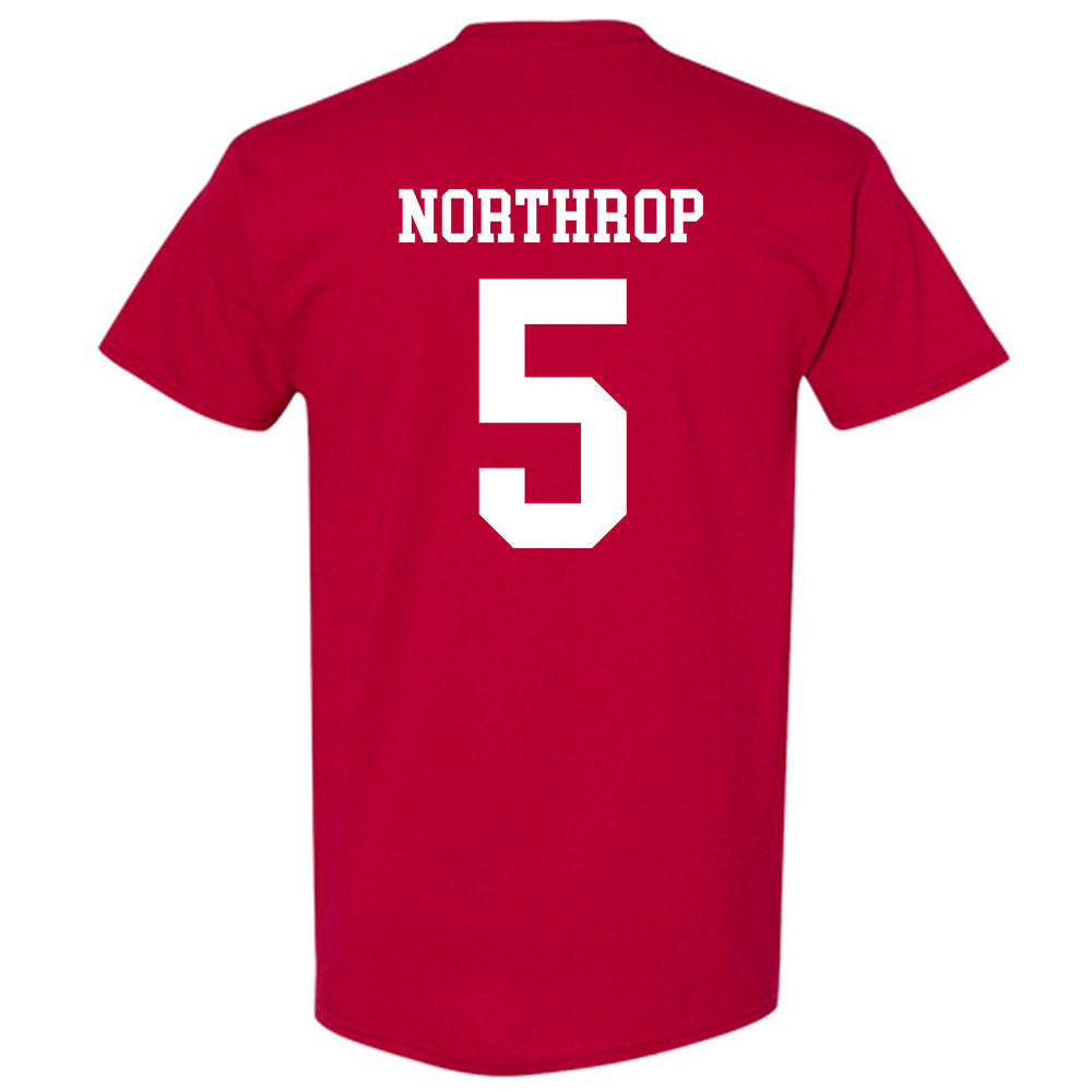 WSU - NCAA Baseball : Kyler Northrop - Classic Shersey T-Shirt-1